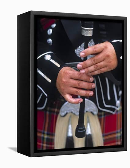 Piper, Edinburgh, Scotland-Doug Pearson-Framed Premier Image Canvas