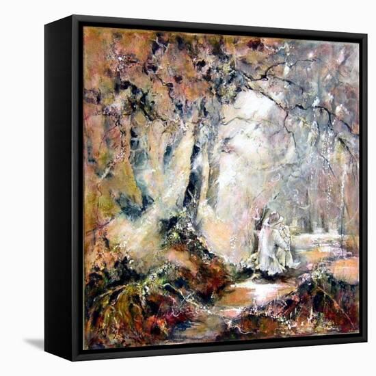 Piper of dreams-Mary Smith-Framed Premier Image Canvas