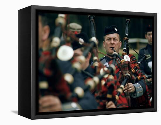 Pipers, Scotland, United Kingdom-Adam Woolfitt-Framed Premier Image Canvas
