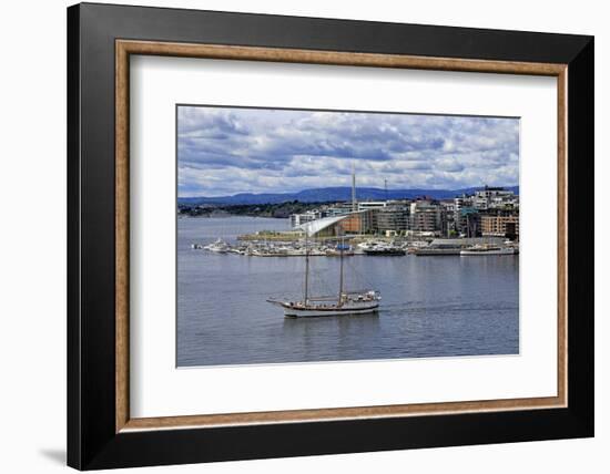 Pipervika Harbour, Oslo, Norway, Scandinavia, Europe-Hans-Peter Merten-Framed Photographic Print