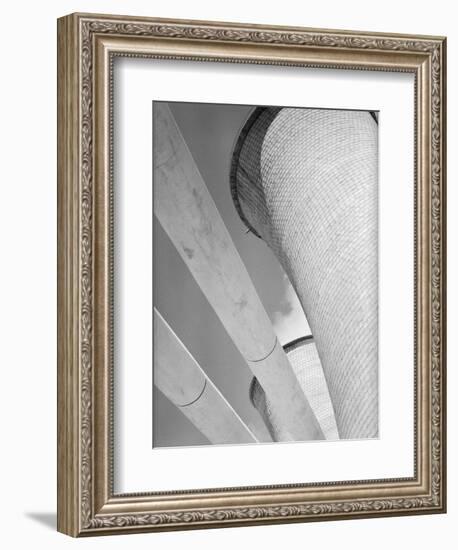 Pipes at the Volcanic Gas Steam Plant-GE Kidder Smith-Framed Photographic Print