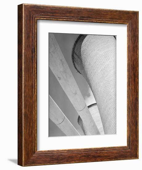 Pipes at the Volcanic Gas Steam Plant-GE Kidder Smith-Framed Photographic Print