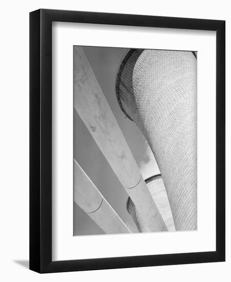 Pipes at the Volcanic Gas Steam Plant-GE Kidder Smith-Framed Photographic Print
