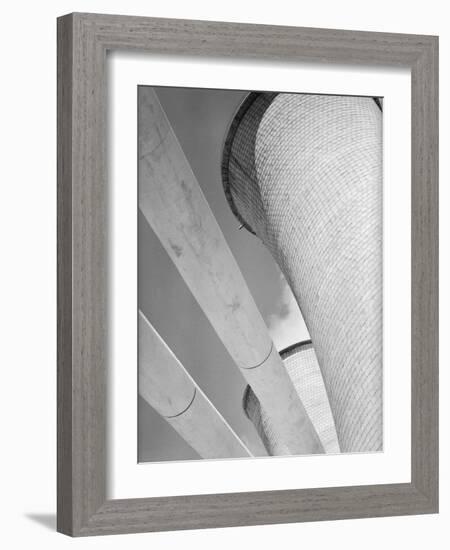 Pipes at the Volcanic Gas Steam Plant-GE Kidder Smith-Framed Photographic Print