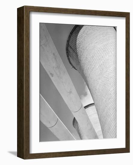 Pipes at the Volcanic Gas Steam Plant-GE Kidder Smith-Framed Photographic Print