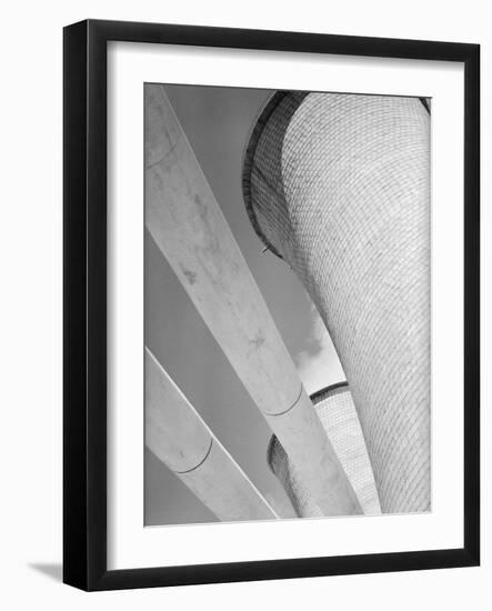 Pipes at the Volcanic Gas Steam Plant-GE Kidder Smith-Framed Photographic Print