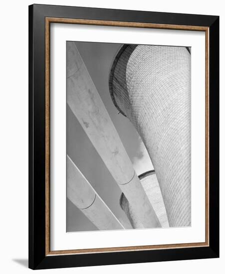 Pipes at the Volcanic Gas Steam Plant-GE Kidder Smith-Framed Photographic Print