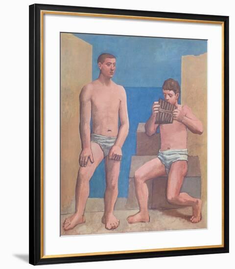 Pipes of Pan-Pablo Picasso-Framed Collectable Print