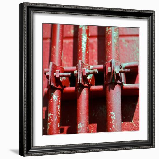 Pipes Square II-Gail Peck-Framed Photographic Print