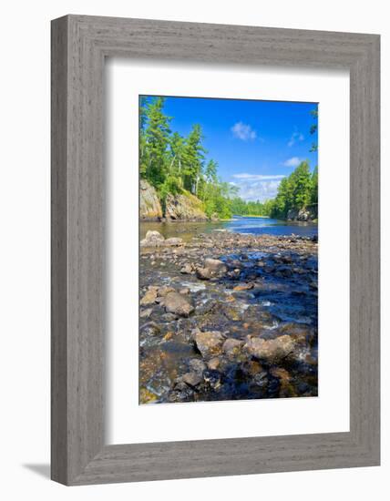 Pipestone Falls, Bwcaw, Minnesota-Steven Gaertner-Framed Photographic Print