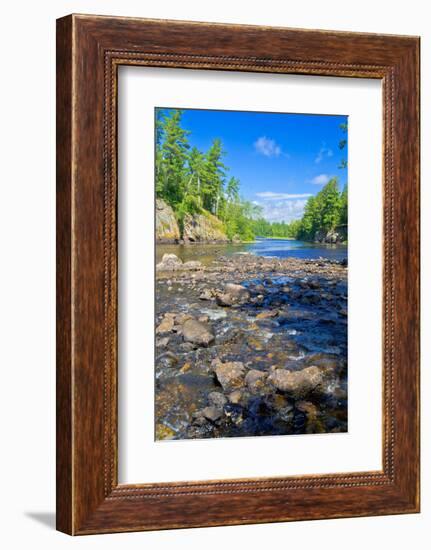 Pipestone Falls, Bwcaw, Minnesota-Steven Gaertner-Framed Photographic Print