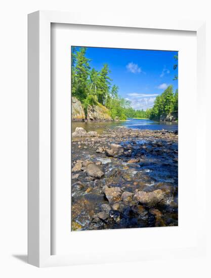 Pipestone Falls, Bwcaw, Minnesota-Steven Gaertner-Framed Photographic Print