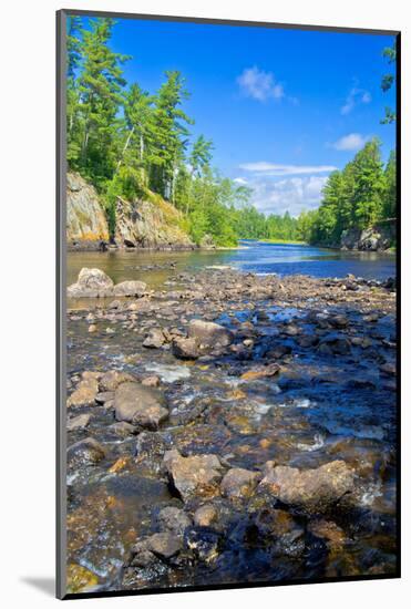 Pipestone Falls, Bwcaw, Minnesota-Steven Gaertner-Mounted Photographic Print