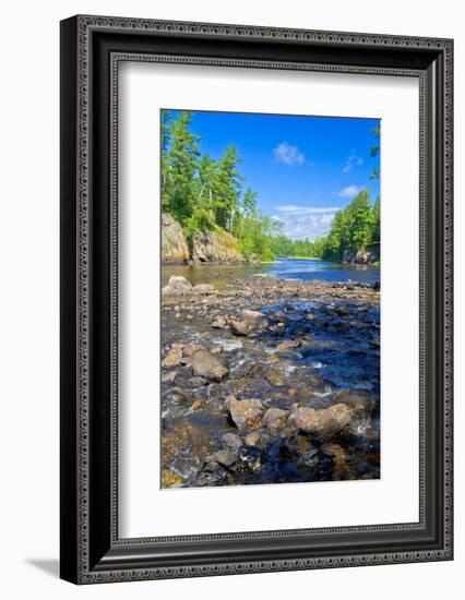 Pipestone Falls, Bwcaw, Minnesota-Steven Gaertner-Framed Photographic Print