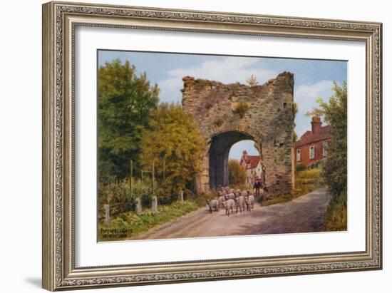 Pipewell Gate, Winchelsea-Alfred Robert Quinton-Framed Giclee Print