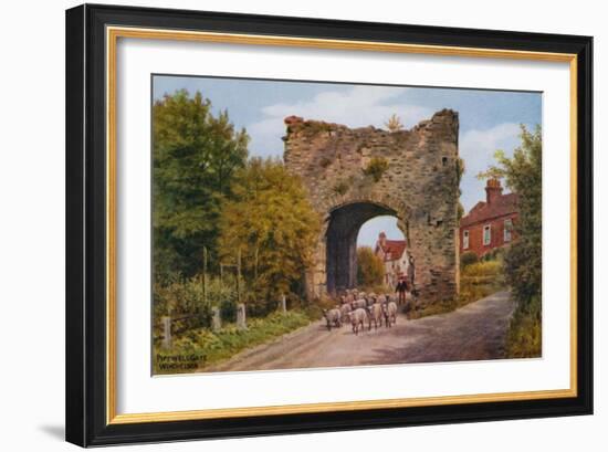 Pipewell Gate, Winchelsea-Alfred Robert Quinton-Framed Giclee Print