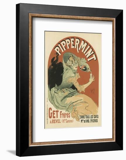 Pippermint-Jules Chéret-Framed Art Print