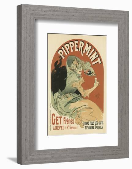 Pippermint-Jules Chéret-Framed Art Print