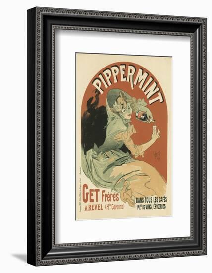 Pippermint-Jules Chéret-Framed Art Print