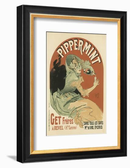 Pippermint-Jules Chéret-Framed Art Print