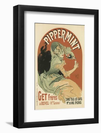 Pippermint-Jules Chéret-Framed Art Print