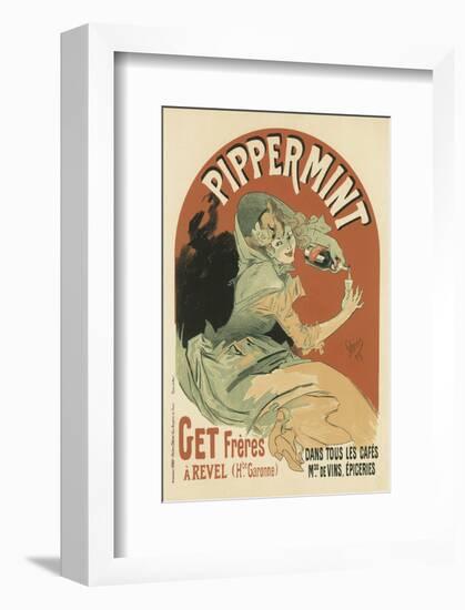 Pippermint-Jules Chéret-Framed Art Print