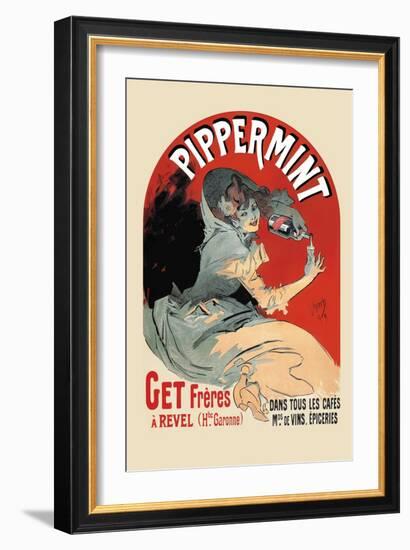 Pippermint-Jules Chéret-Framed Art Print