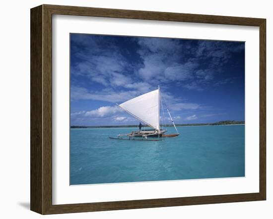 Piragoe, Ile Des Pins, New Caledonia-Neil Farrin-Framed Photographic Print