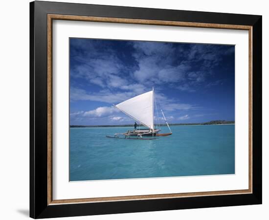 Piragoe, Ile Des Pins, New Caledonia-Neil Farrin-Framed Photographic Print