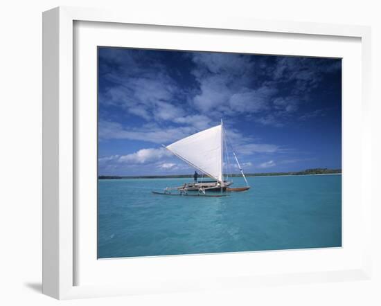 Piragoe, Ile Des Pins, New Caledonia-Neil Farrin-Framed Photographic Print