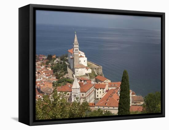 Piran, Istria, Adriatic Coast, Slovenia, Europe-Angelo Cavalli-Framed Premier Image Canvas