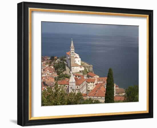 Piran, Istria, Adriatic Coast, Slovenia, Europe-Angelo Cavalli-Framed Photographic Print