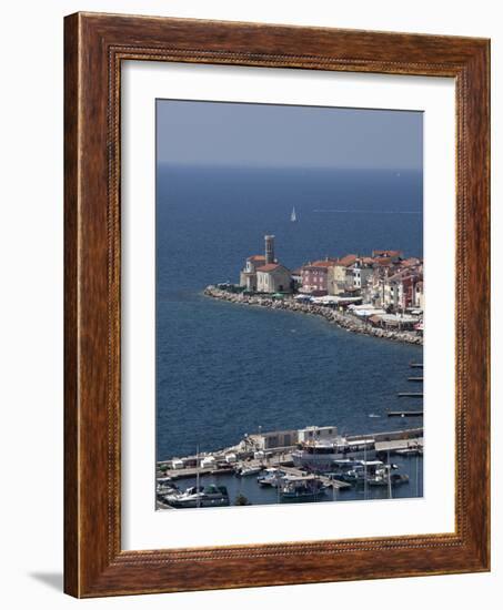 Piran, Istria, Adriatic Coast, Slovenia, Europe-Angelo Cavalli-Framed Photographic Print