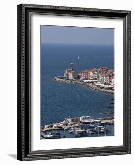 Piran, Istria, Adriatic Coast, Slovenia, Europe-Angelo Cavalli-Framed Photographic Print