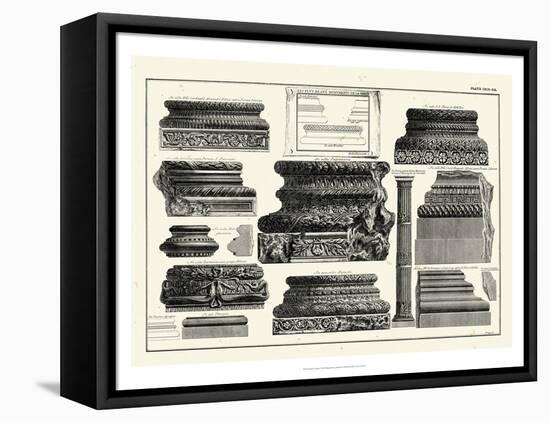 Piranesi Columns-Giovanni Battista Piranesi-Framed Stretched Canvas