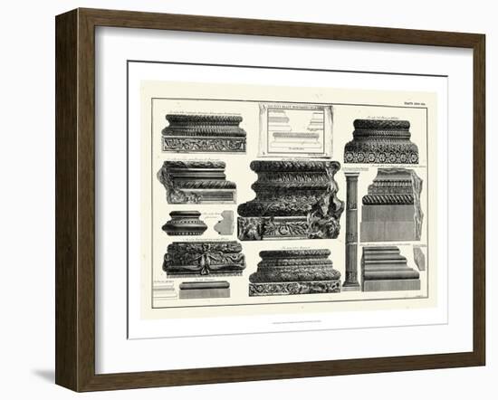 Piranesi Columns-Giovanni Battista Piranesi-Framed Art Print