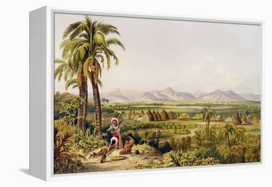 Pirara and Lake Amucu, the Site of Eldorado, Printed by Georges Barnard-Charles Bentley-Framed Premier Image Canvas