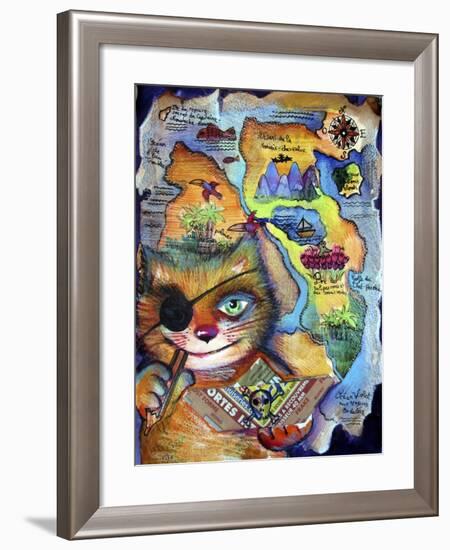 Pirat-Oxana Zaika-Framed Giclee Print