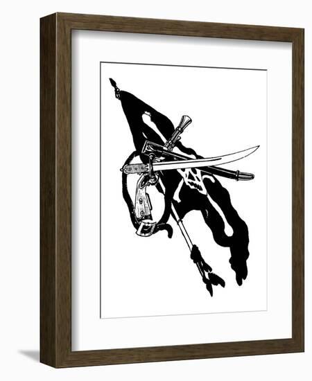 Pirate Arms, The Boys Book of Pirates-George Alfred Williams-Framed Art Print