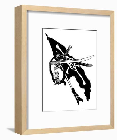 Pirate Arms, The Boys Book of Pirates-George Alfred Williams-Framed Art Print