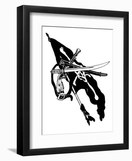 Pirate Arms, The Boys Book of Pirates-George Alfred Williams-Framed Art Print