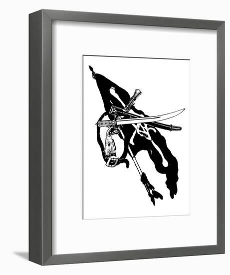 Pirate Arms, The Boys Book of Pirates-George Alfred Williams-Framed Art Print