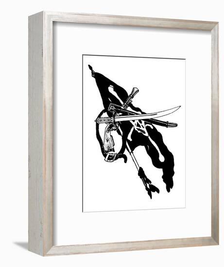 Pirate Arms, The Boys Book of Pirates-George Alfred Williams-Framed Art Print