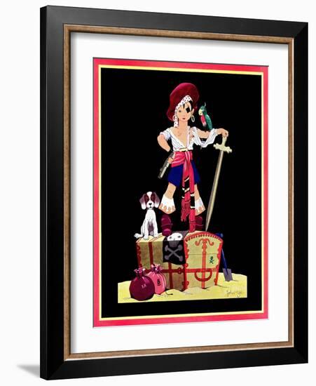 Pirate - Child Life-John Gee-Framed Giclee Print