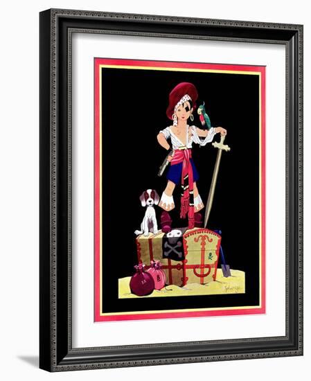 Pirate - Child Life-John Gee-Framed Giclee Print