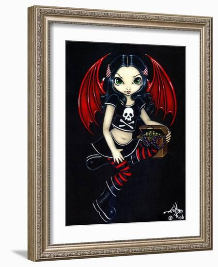 Pirate Fairy-Jasmine Becket-Griffith-Framed Art Print