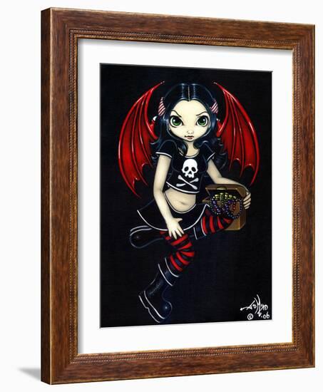 Pirate Fairy-Jasmine Becket-Griffith-Framed Art Print