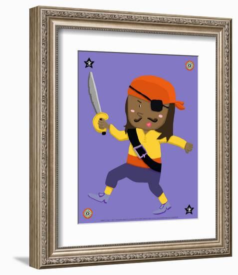 Pirate I-null-Framed Art Print