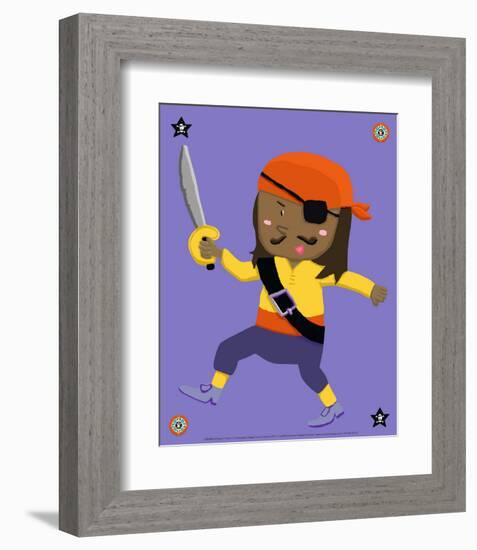 Pirate I-null-Framed Art Print