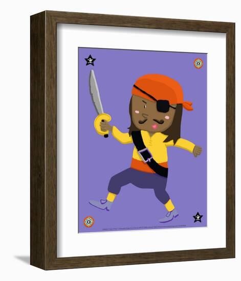 Pirate I-null-Framed Art Print